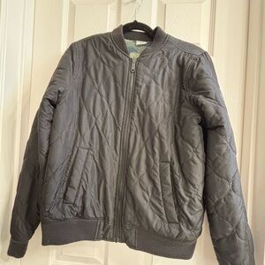 Abercrombie Kids Black Quilted Puffer Jacket